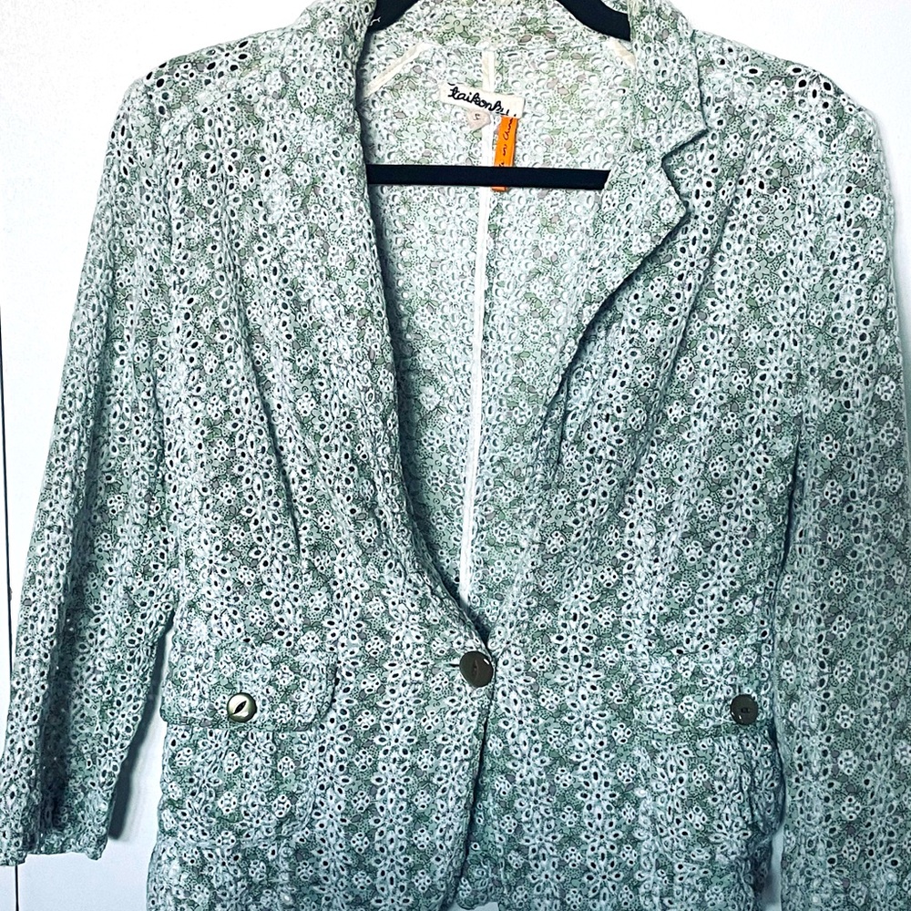 Cotton Floral Summer Jacket